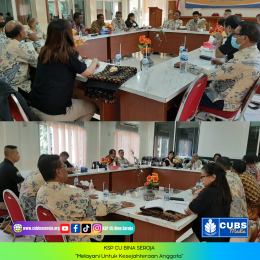 Kunjungan kerja Manajer,Pengurus dan Pengawas KSP CU Bina Seroja ke KSP Kopdit Obor Mas Maumere,Flores NTT