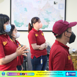 KSP CU Bina Seroja melakukan Studi Lapangan ke Koperasi Kredit Sejahtera Cibinong,Sabtu,15 Oktober 2022