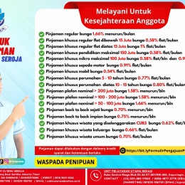 Produk Pinjaman KSP CU BINA SEROJA