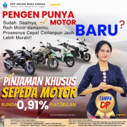 Sudah Saatnya Raih Motor idamanmu, Prosesnya Cepat Cicilanpun Jauh Lebih Murah!!